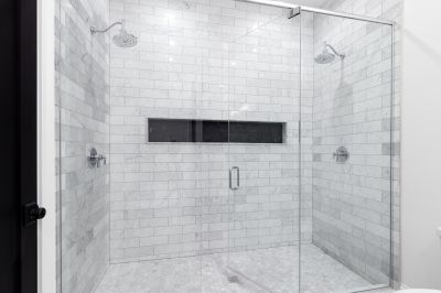 Large Format Tiles in Shower Area