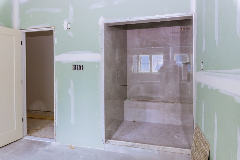 Finished Shower Area